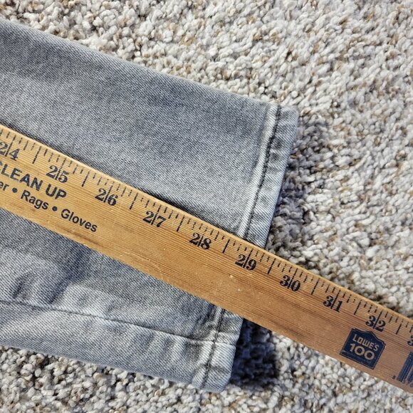 Signature by Levi Strauss Jeans Men's 30x30 Slim Gray Denim - Picture 4 of 7